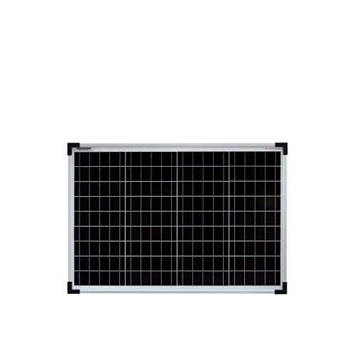 Enjoy solar Mono 50 W 12V Panel Solar Monocristalino Módulo Fotovoltaico ideal para RV, Jardín Vivienda, Barco.