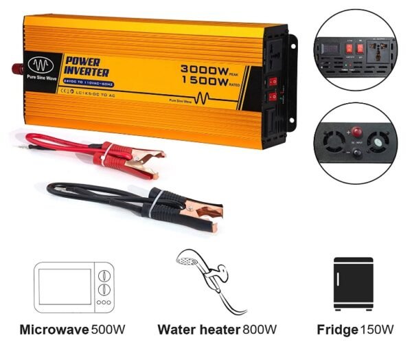 Inversor placas solares 220V/CA