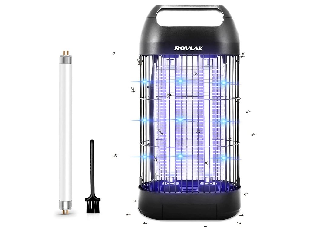 luz uv anti mosquitos