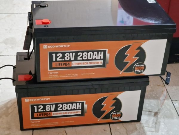 baterias de litio para placa solar eco worthy