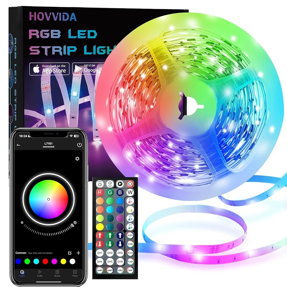 Tira LED HOVVIDA RGB 5M 150 LED