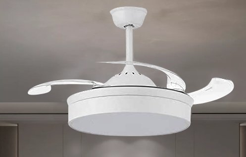 ventilador de techo con aspas retractiles leduni 2