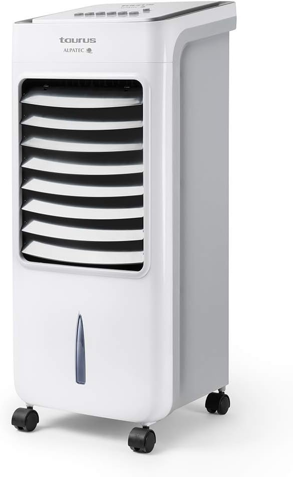 Taurus R850 Ventilador humidificador, 3 velocidades y Modos, Temporizador 7h, 7 L, Mando a Distancia, 1 W, 1 Cubic Centimeters, 1 Decibelios, Plastic, Único